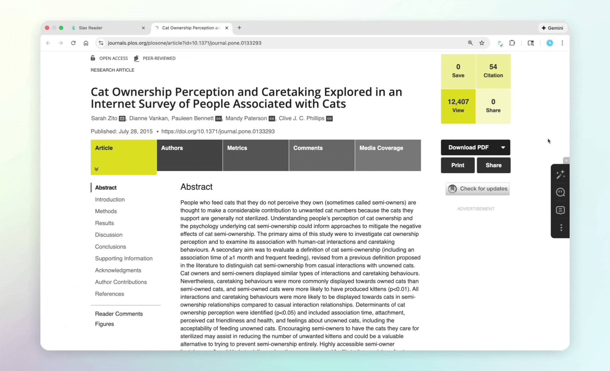 Slax Reader AI summary vs Instapaper: why Slax is a smarter alternative